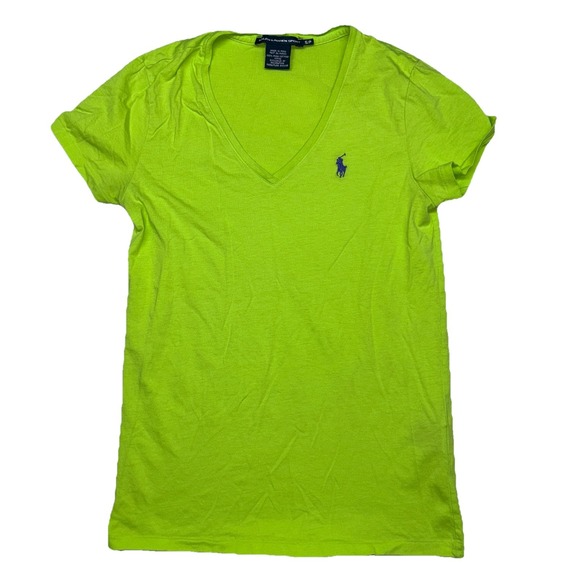 Ralph Lauren Sport Pima Cotton Women's Small V Neck‎ Shirts, Lot Of 5 - Picture 2 of 7